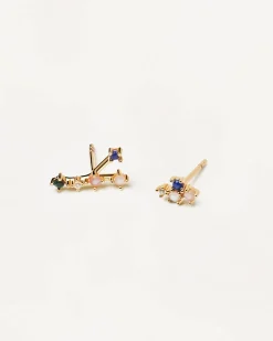 Pendientes Con Piedras Semipreciosas|Pendientes De Oro-PDPAOLA Pendientes Cáncer