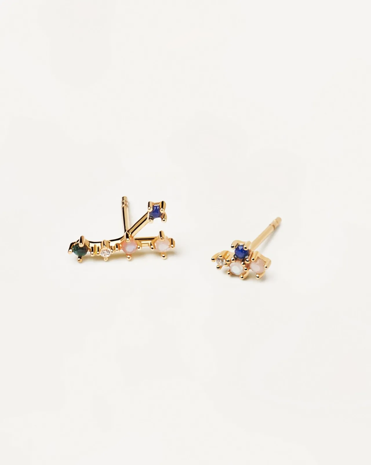 Pendientes Con Piedras Semipreciosas|Pendientes De Oro-PDPAOLA Pendientes Cáncer
