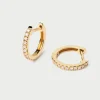 Joyas Con Diamantes|Aros-PDPAOLA Pendientes de Diamantes y oro Eternity Mini