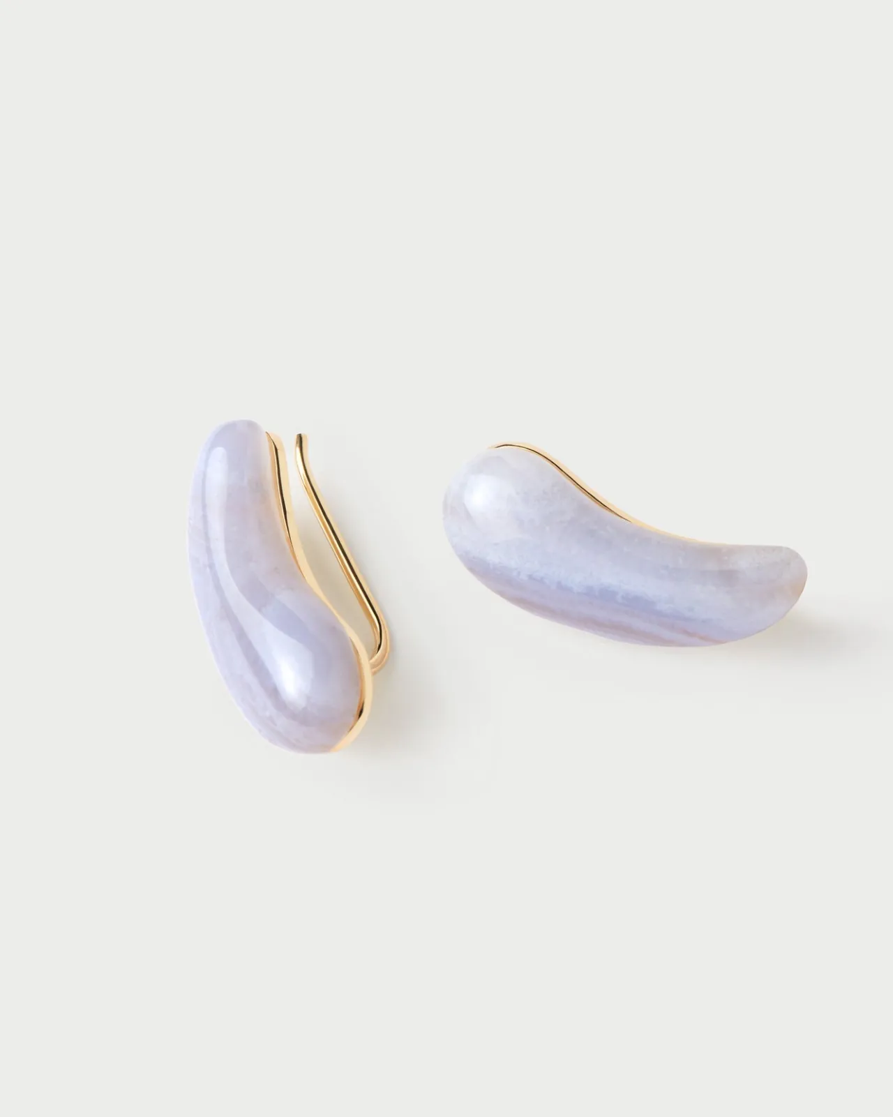Pendientes Con Piedras Semipreciosas|Rebajas Pendientes-PDPAOLA Pendientes ágata azul Aqua