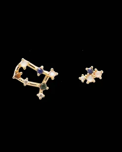 Pendientes Con Piedras Semipreciosas|Pendientes De Oro-PDPAOLA Pendientes Géminis