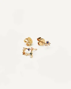 Pendientes Con Piedras Semipreciosas|Pendientes De Oro-PDPAOLA Pendientes Géminis