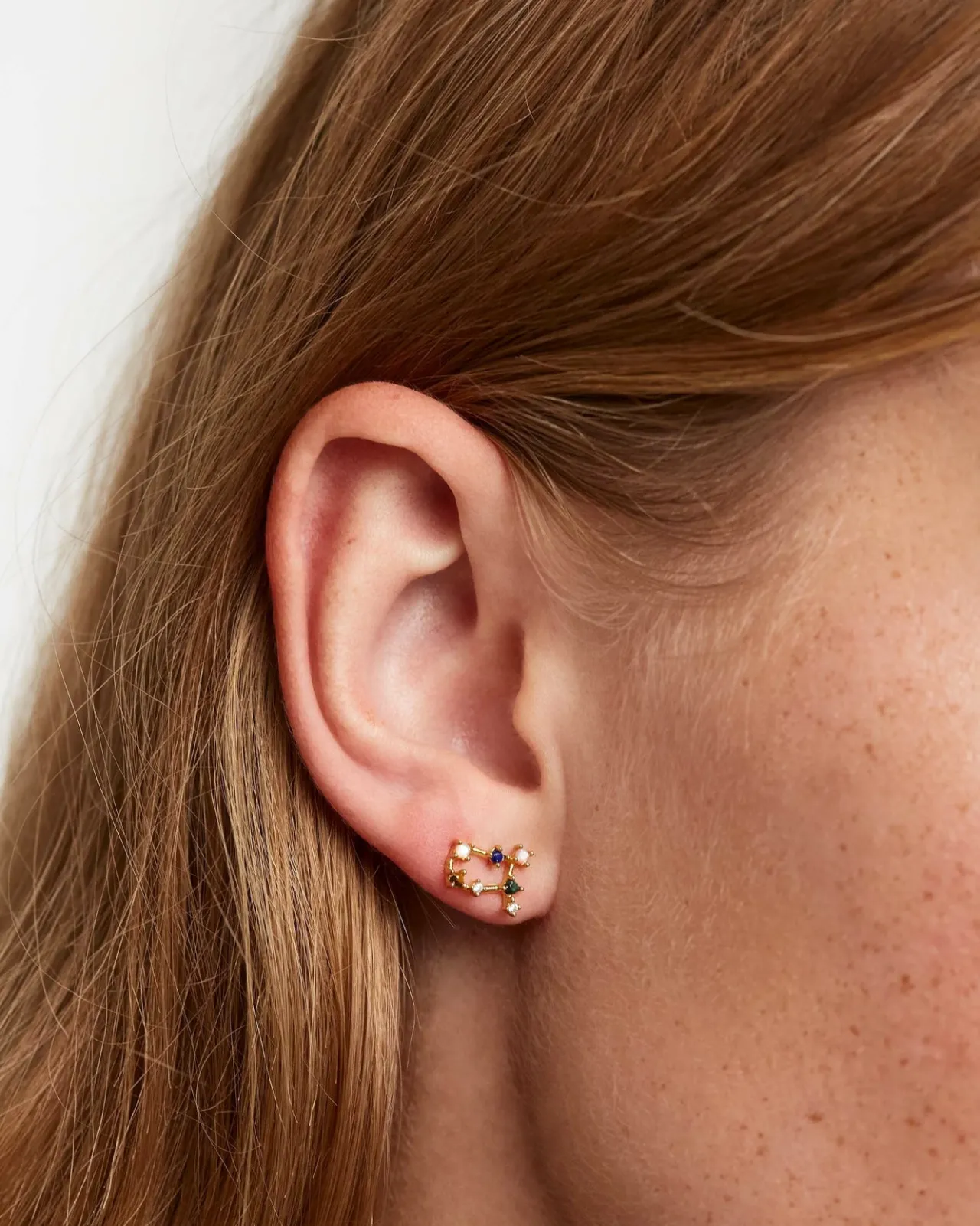 Pendientes Con Piedras Semipreciosas|Pendientes De Oro-PDPAOLA Pendientes Géminis