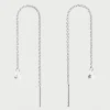 Pendientes De Plata|Pendientes Básicos-PDPAOLA Pendientes largos de plata Waterfall