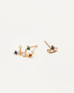 Pendientes Con Piedras Semipreciosas|Pendientes De Oro-PDPAOLA Pendientes Virgo