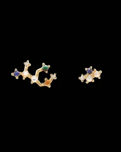 Pendientes Con Piedras Semipreciosas|Pendientes De Oro-PDPAOLA Pendientes Virgo