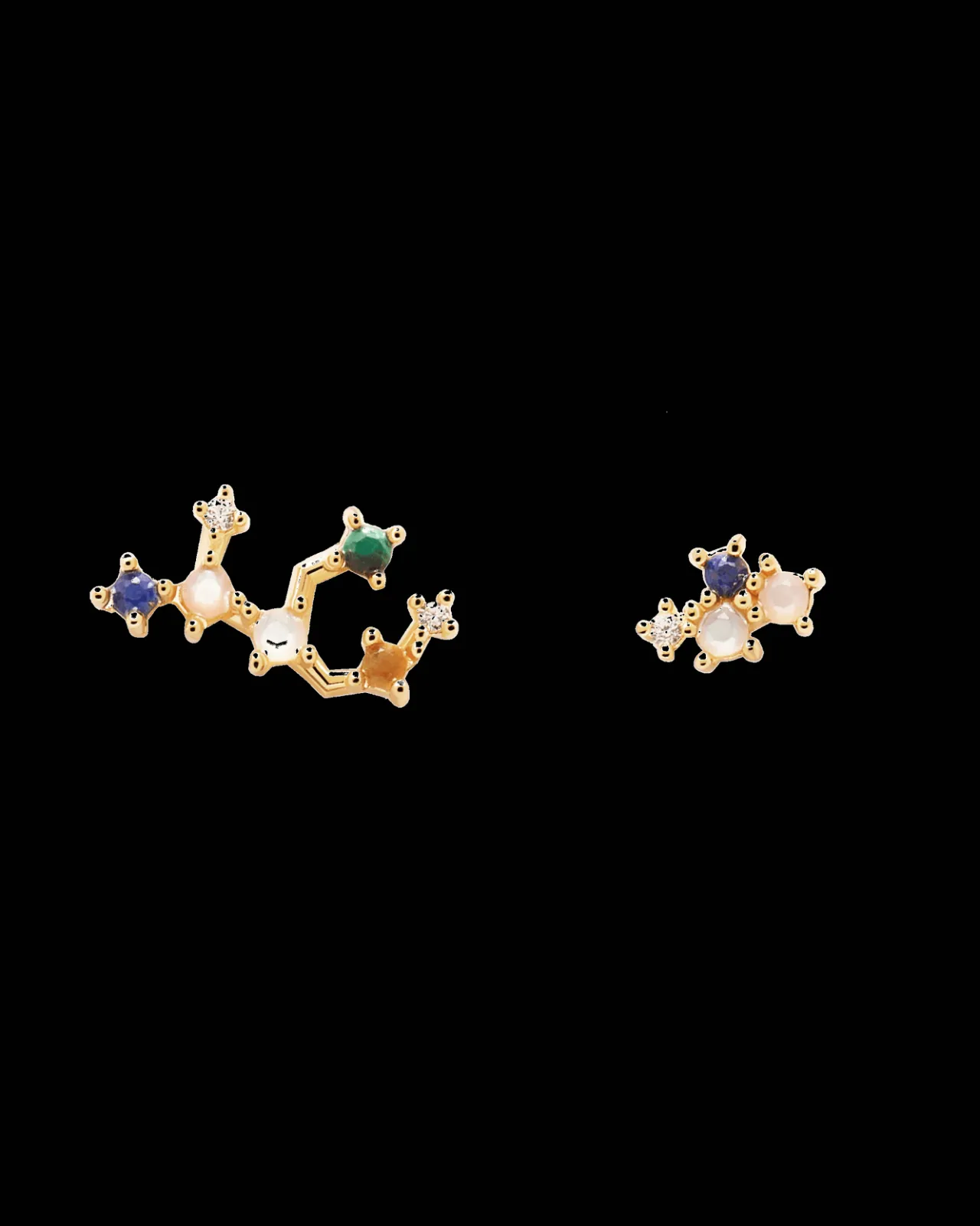 Pendientes Con Piedras Semipreciosas|Pendientes De Oro-PDPAOLA Pendientes Virgo