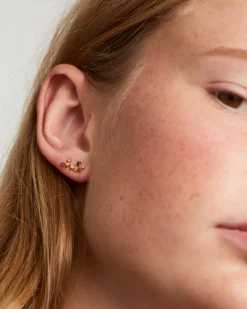 Pendientes Con Piedras Semipreciosas|Pendientes De Oro-PDPAOLA Pendientes Virgo