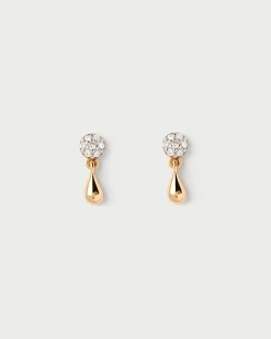 Joyas Con Diamantes|Joyas De Oro 18K-PDPAOLA Piercing oreja de diamantes y oro Noe