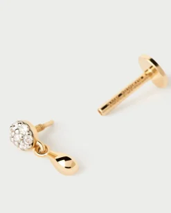 Joyas Con Diamantes|Joyas De Oro 18K-PDPAOLA Piercing oreja de diamantes y oro Noe