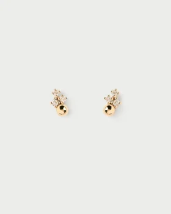 Joyas Con Diamantes|Joyas De Oro 18K-PDPAOLA Piercing oreja de Diamantes Y oro Blake