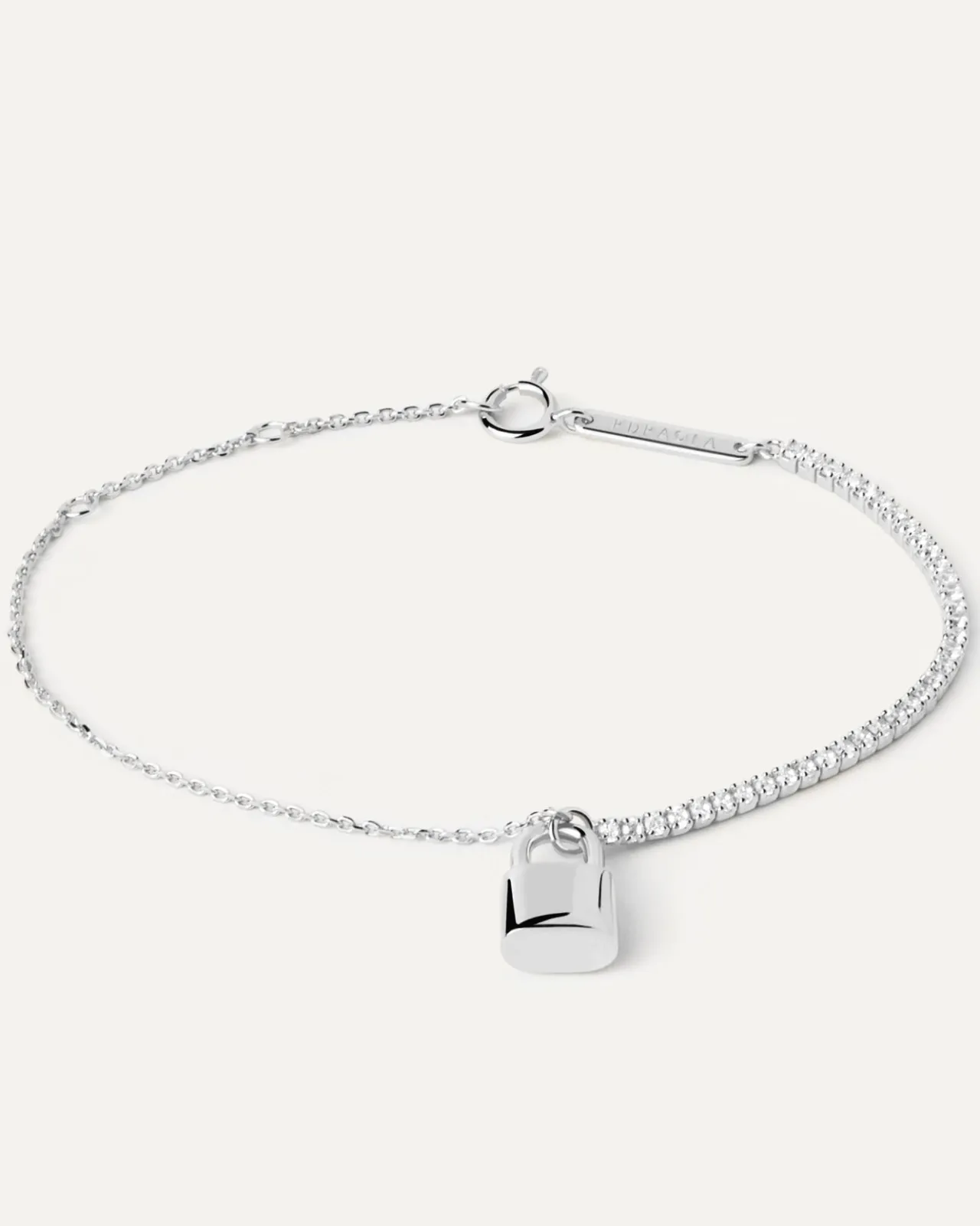 Rebajas Pulseras-PDPAOLA Pulsera Bond Silver