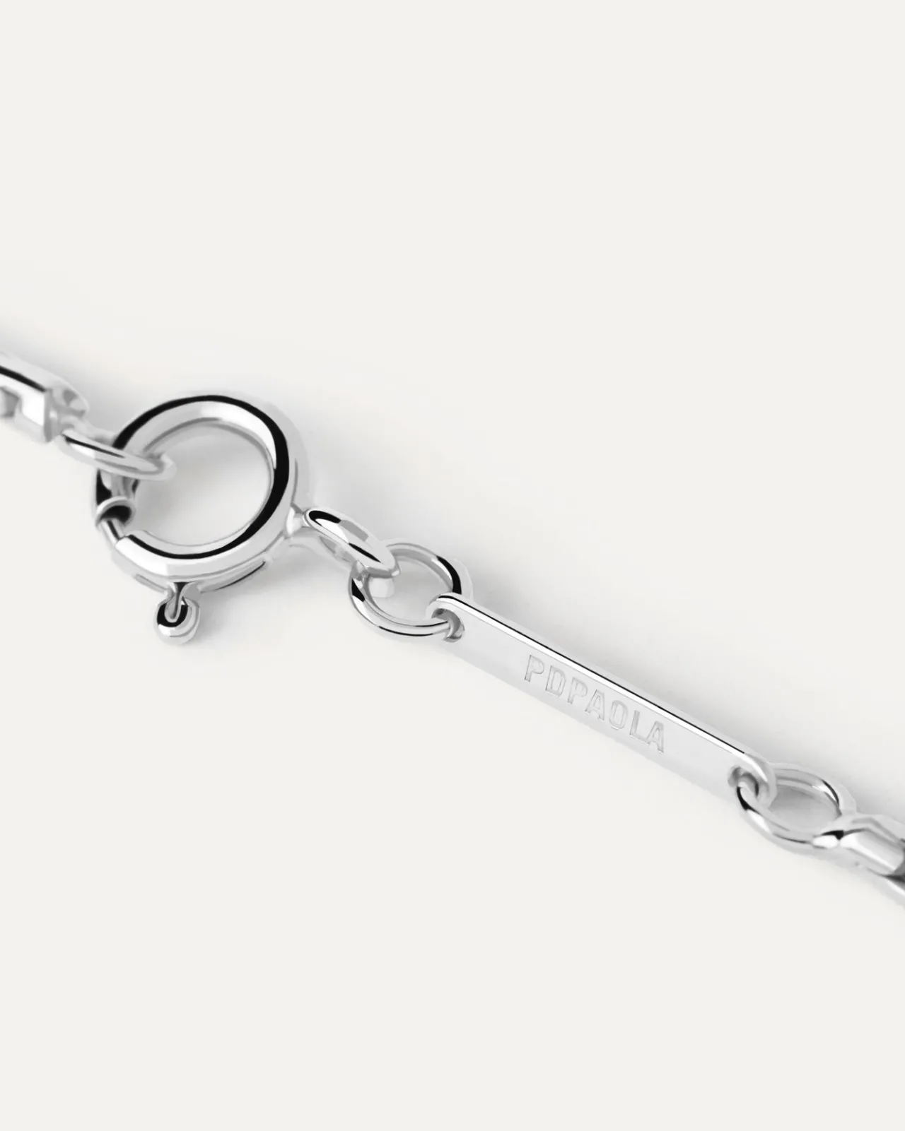 Pulseras Básicas|Pulseras De Cadena-PDPAOLA Pulsera Cadena de Plata Boston