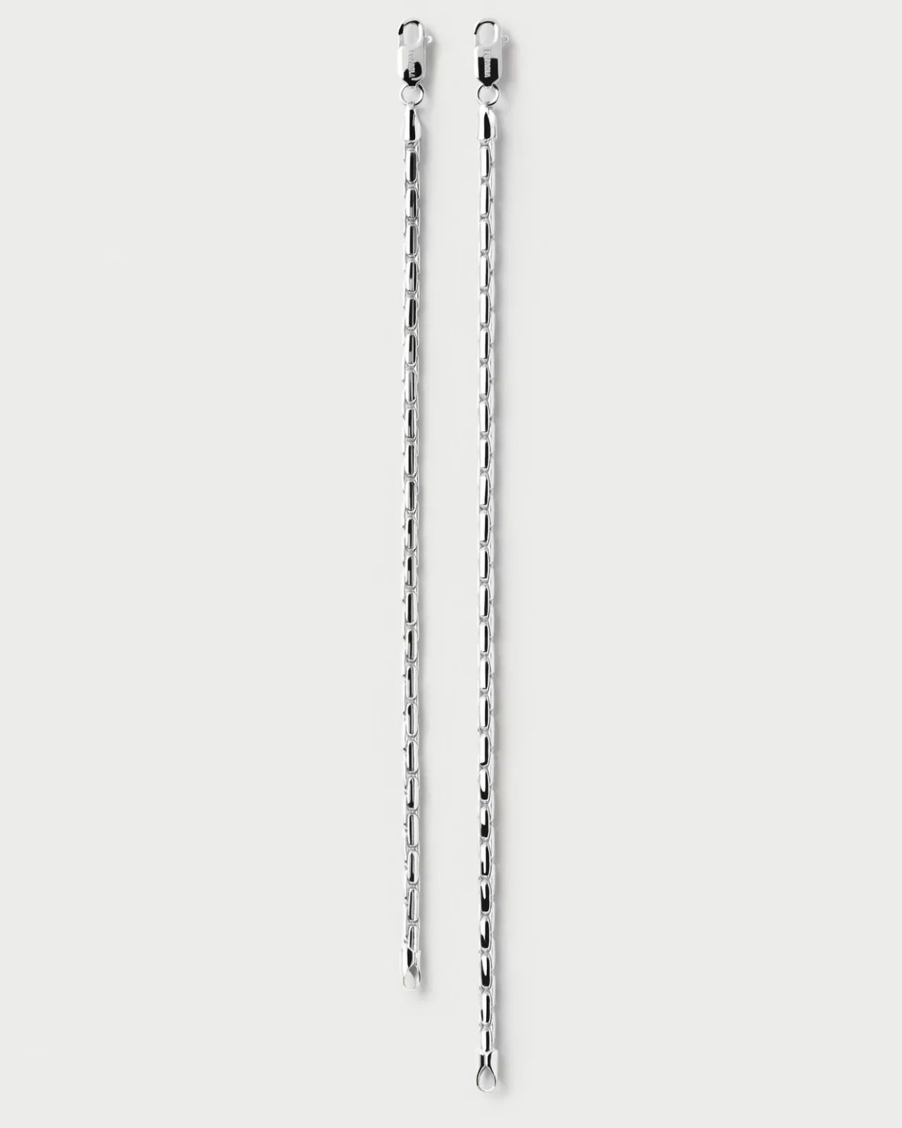 Pulseras Básicas|Pulseras De Cadena-PDPAOLA Pulsera Cadena de Plata Large Boston