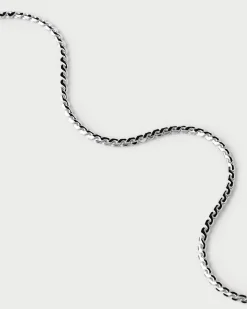 Pulseras Básicas|Pulseras De Cadena-PDPAOLA Pulsera Cadena de Plata Serpentine