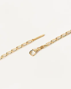 Pulseras De Letras|Pulseras De Cadena-PDPAOLA Pulsera Cadena Letra
