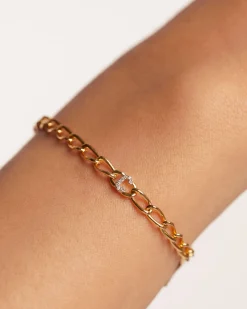 Pulseras Básicas|Pulseras De Letras-PDPAOLA Pulsera Cadena Letra C