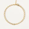 Pulseras De Oro|Rebajas Pulseras-PDPAOLA Pulsera Cadena Letra Z