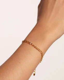Pulseras De Oro|Rebajas Pulseras-PDPAOLA Pulsera Cadena Letra Z