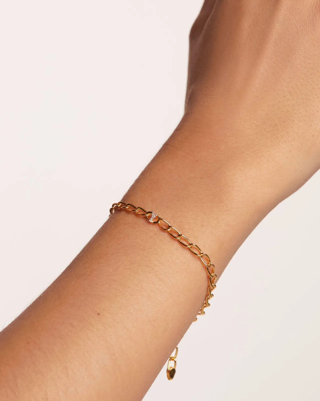 Pulseras De Oro|Rebajas Pulseras-PDPAOLA Pulsera Cadena Letra Z