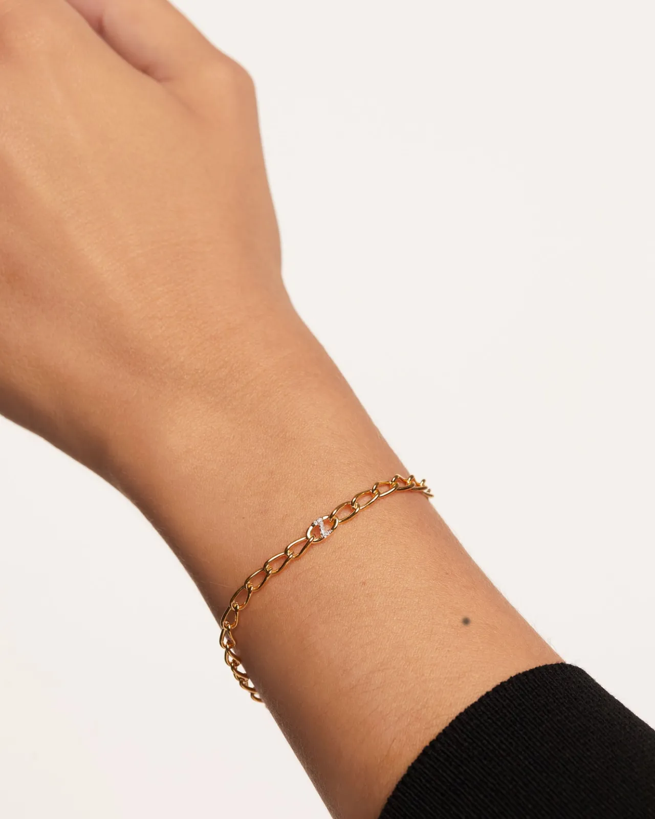 Pulseras De Oro|Rebajas Pulseras-PDPAOLA Pulsera Cadena Letra Z