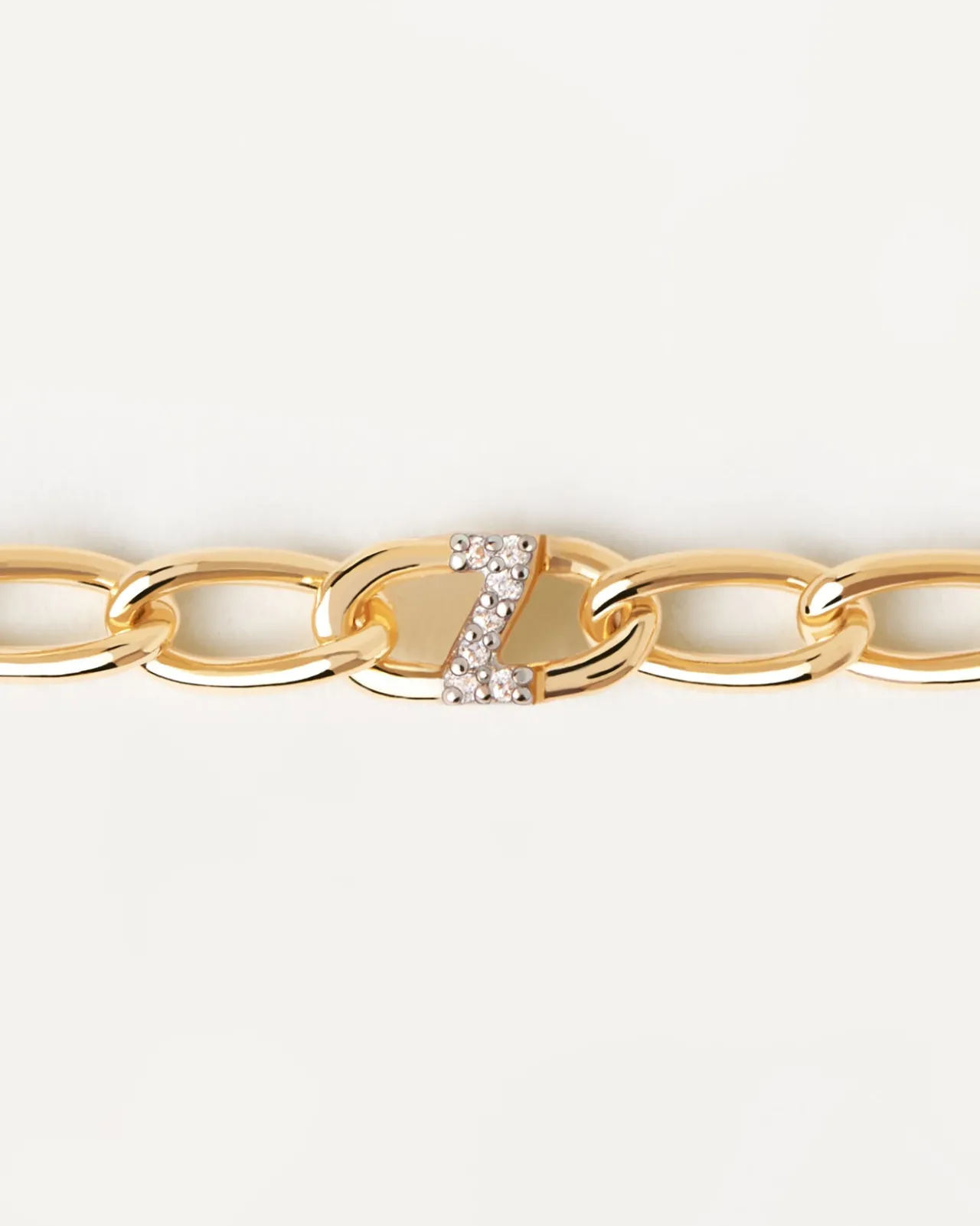 Pulseras De Oro|Rebajas Pulseras-PDPAOLA Pulsera Cadena Letra Z
