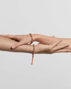 Pulseras De Cadena|Pulseras De Plata-PDPAOLA Pulsera Cordón y Cadena Plateada Tangerine