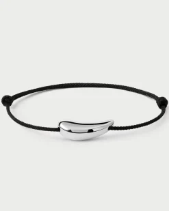 Pulseras Básicas|Pulseras De Plata-PDPAOLA Pulsera de cordón de plata Orbit