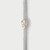 Joyas Con Diamantes|Joyas De Oro 18K-PDPAOLA Pulsera de diamantes y cordón Isa