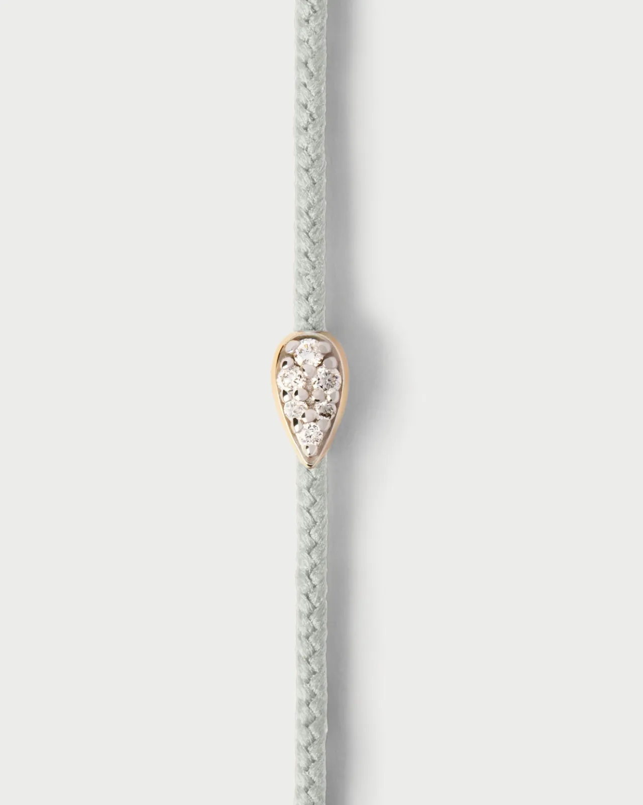 Joyas Con Diamantes|Joyas De Oro 18K-PDPAOLA Pulsera de diamantes y cordón Isa
