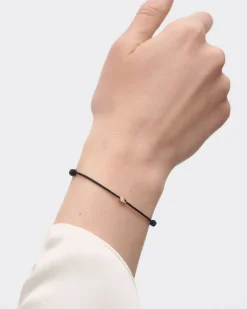 Joyas Con Diamantes|Joyas De Oro 18K-PDPAOLA Pulsera de diamantes y cordón Lia