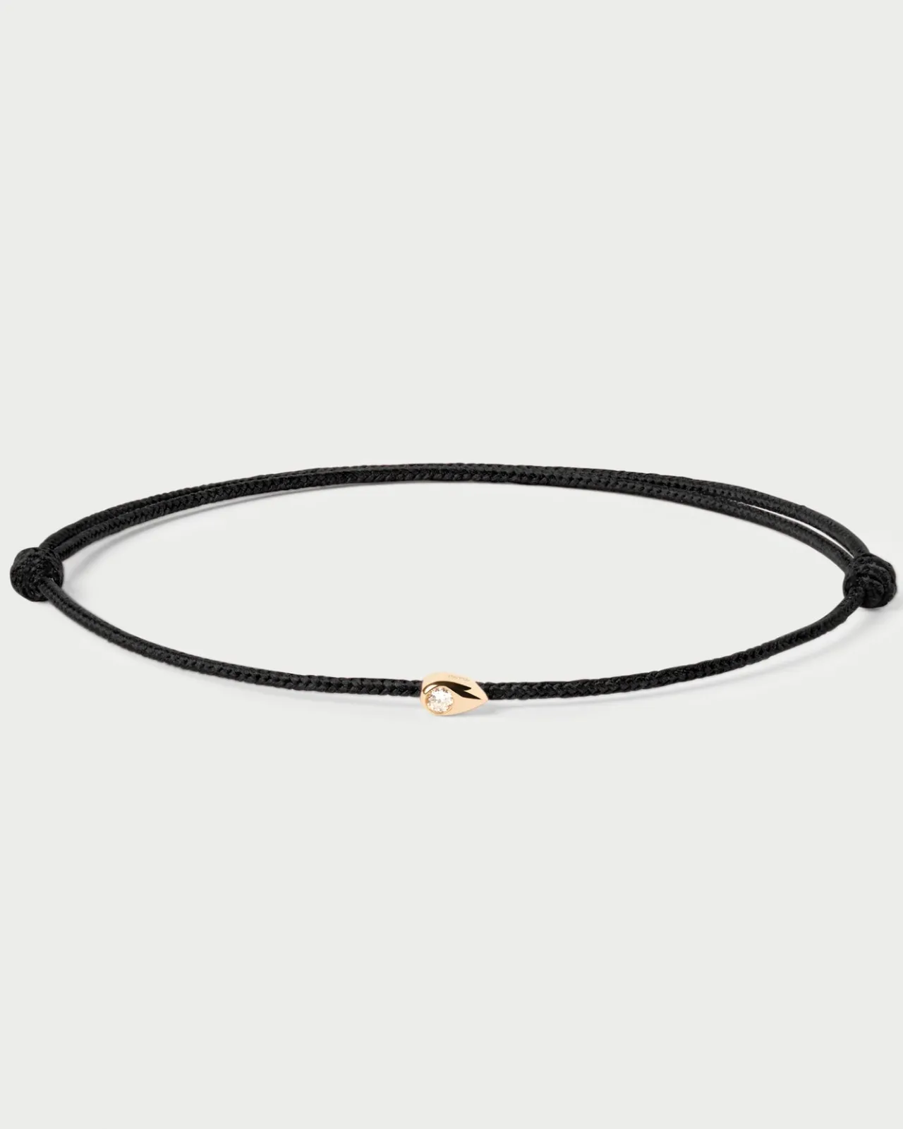 Joyas Con Diamantes|Joyas De Oro 18K-PDPAOLA Pulsera de diamantes y cordón Lia