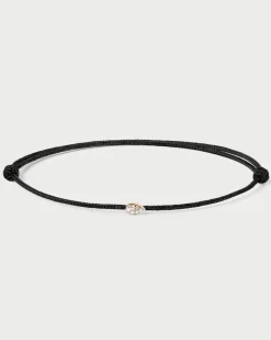Joyas Con Diamantes|Joyas De Oro 18K-PDPAOLA Pulsera de diamantes y cordón Isa