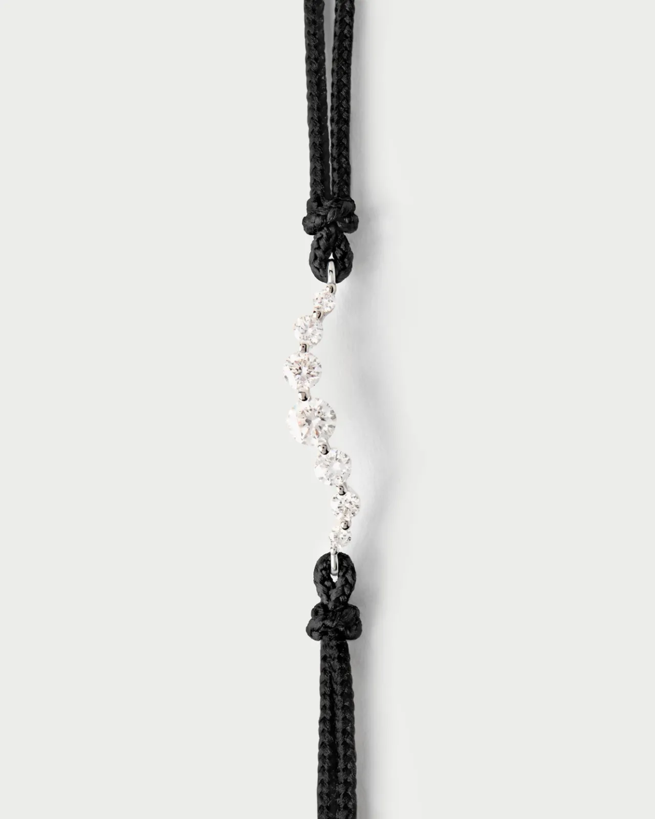 Joyas Con Diamantes|Joyas De Oro 18K-PDPAOLA Pulsera de diamantes y cordón Venus