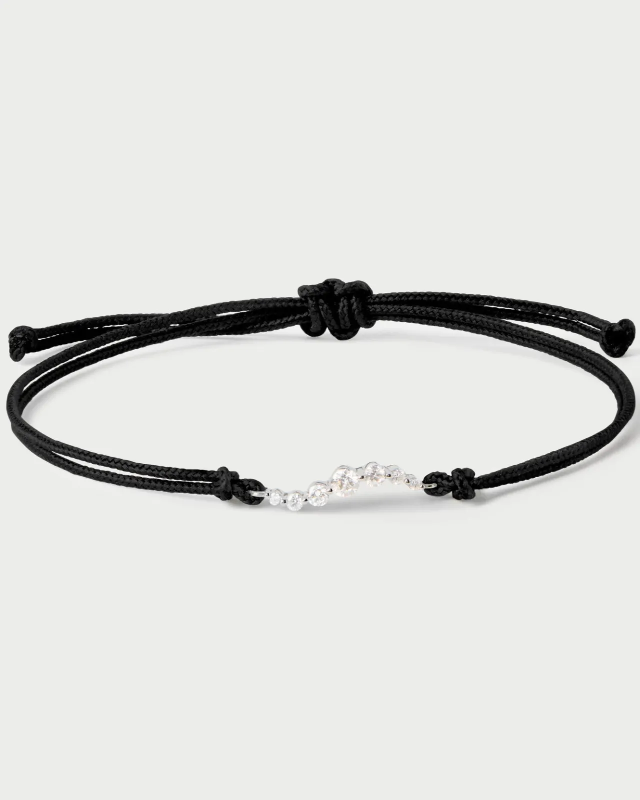 Joyas Con Diamantes|Joyas De Oro 18K-PDPAOLA Pulsera de diamantes y cordón Venus