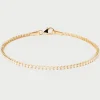 Joyas Con Diamantes|Joyas De Oro 18K-PDPAOLA Pulsera de diamantes y oro Tennis