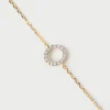 Joyas Con Diamantes|Joyas De Oro 18K-PDPAOLA Pulsera de diamantes y oro Circle