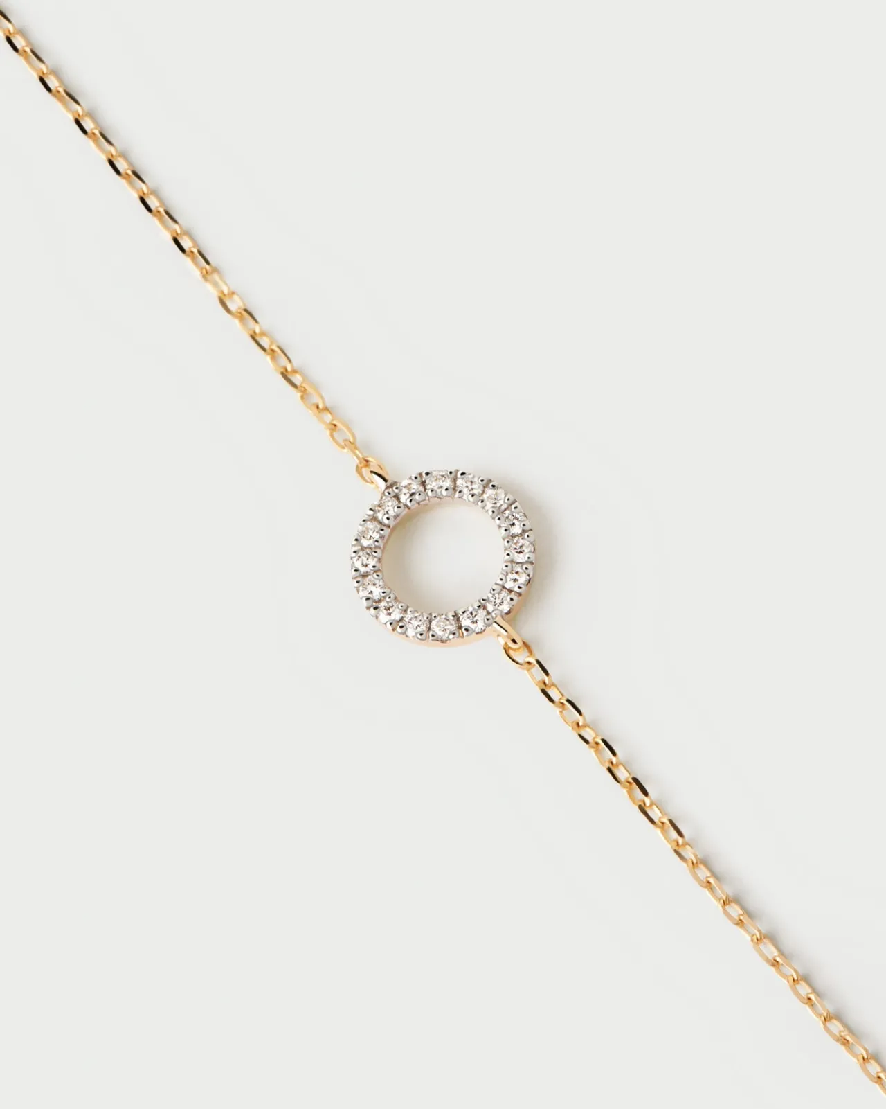 Joyas Con Diamantes|Joyas De Oro 18K-PDPAOLA Pulsera de diamantes y oro Circle