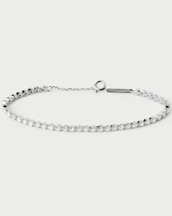 Pulseras Básicas|Pulseras De Plata-PDPAOLA Pulsera de Plata Florence