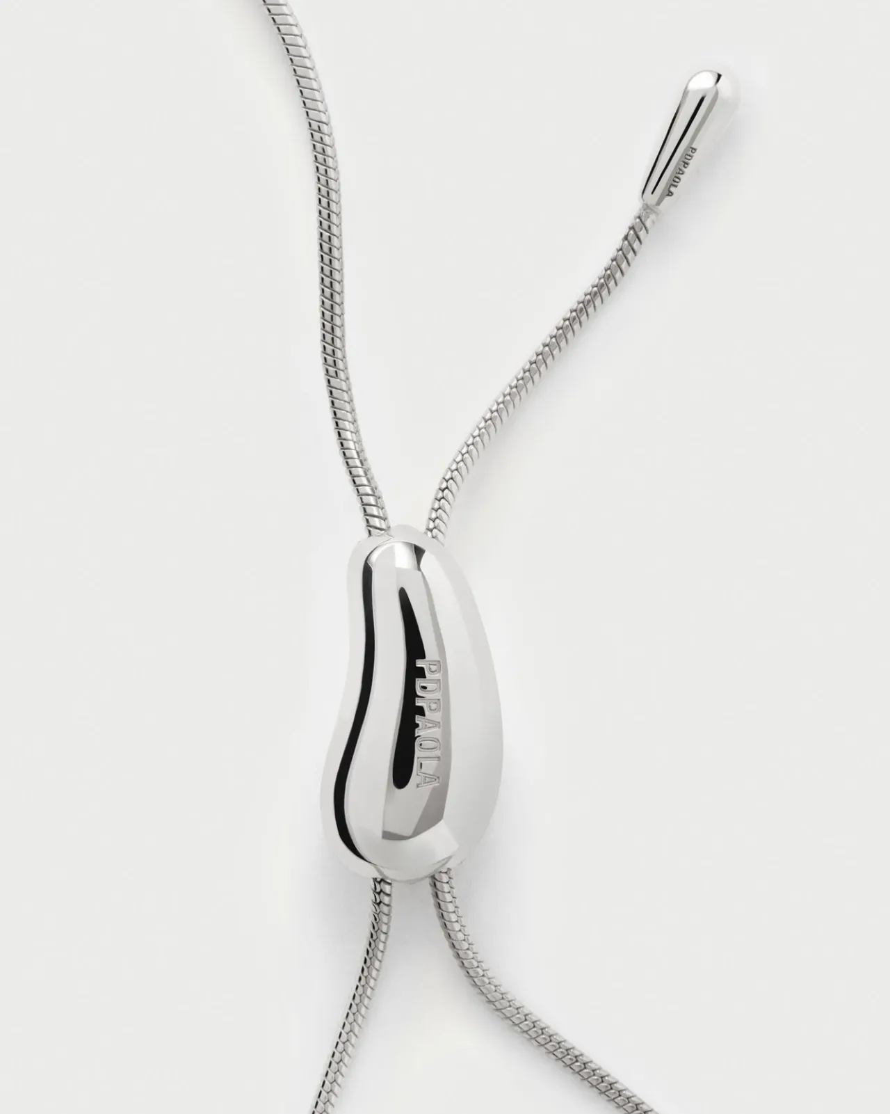 Pulseras Básicas|Pulseras De Cadena-PDPAOLA Pulsera deslizante de plata Rodeo