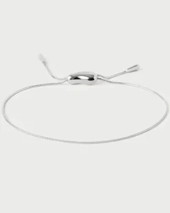 Pulseras Básicas|Pulseras De Cadena-PDPAOLA Pulsera deslizante de plata Rodeo