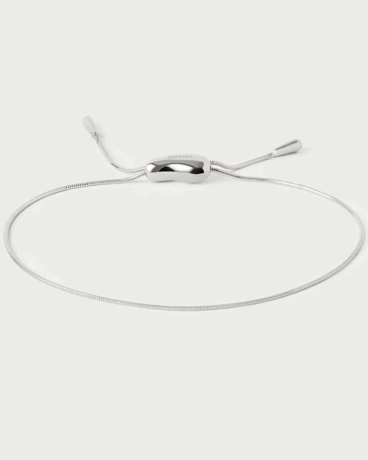 Pulseras Básicas|Pulseras De Cadena-PDPAOLA Pulsera deslizante de plata Rodeo