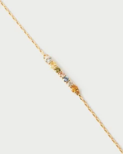 Pulseras Básicas|Pulseras De Oro-PDPAOLA Pulsera Rainbow